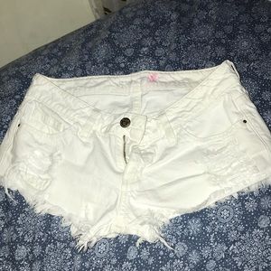 Guess ripped shorts